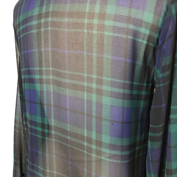 NWT a new day Plaid Blouse - Picture 4 of 8